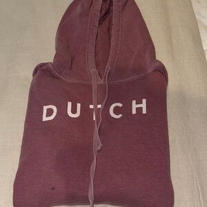 Dutch Bros Burgundy Hoodie